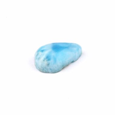 Larimar Handschmeichler | Cabochon Länge 20,2 mm in bester Farbe und Qualität Edelsteine Heilsteine bei Wunderstein24