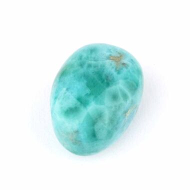 Larimar Handschmeichler | Trommelstein Ø 24,5 mm in bester Farbe und Qualität Edelsteine Heilsteine bei Wunderstein24