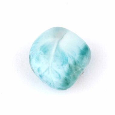 Larimar Handschmeichler | Trommelstein Ø 23 mm in bester Farbe und Qualität Edelsteine Heilsteine bei Wunderstein24