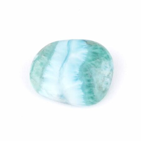 Larimar Handschmeichler | Trommelstein Ø 24 mm in bester Farbe und Qualität Edelsteine Heilsteine bei Wunderstein24