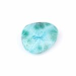 Larimar Handschmeichler | Trommelstein Ø 24 mm in bester Farbe und Qualität Edelsteine Heilsteine bei Wunderstein24