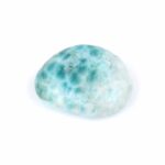 Larimar Handschmeichler | Trommelstein Ø 22,5 mm in bester Farbe und Qualität Edelsteine Heilsteine bei Wunderstein24