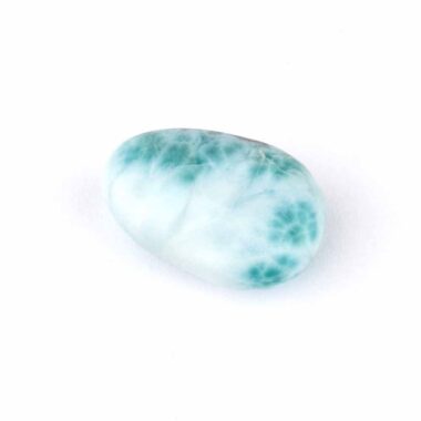 Larimar Handschmeichler | Trommelstein Ø 24 mm in bester Farbe und Qualität Edelsteine Heilsteine bei Wunderstein24
