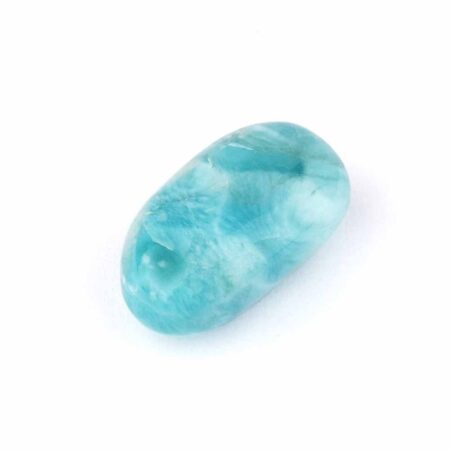 Larimar Handschmeichler | Trommelstein Ø 30 mm in bester Farbe und Qualität Edelsteine Heilsteine bei Wunderstein24