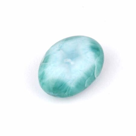 Larimar Handschmeichler | Trommelstein Ø 25 mm in bester Farbe und Qualität Edelsteine Heilsteine bei Wunderstein24