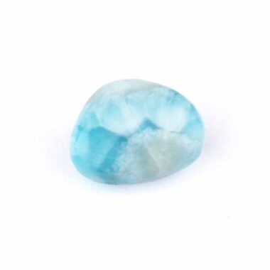 Larimar Handschmeichler | Trommelstein Ø 23 mm in bester Farbe und Qualität Edelsteine Heilsteine bei Wunderstein24
