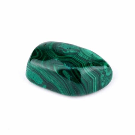 Malachit Handschmeichler | Trommelstein handpoliert in bester Qualität Edelsteine Heilsteine bei Wunderstein24