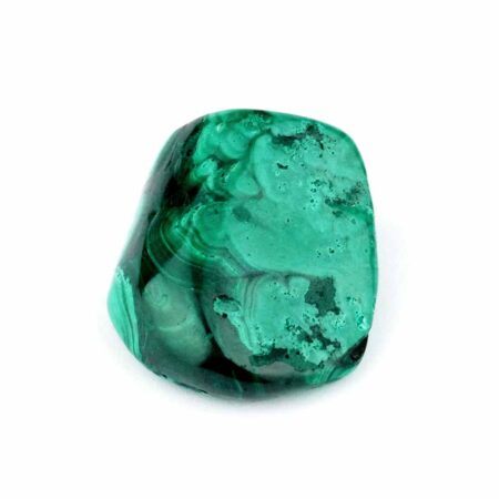 Malachit Handschmeichler | Trommelstein handpoliert in bester Qualität Edelsteine Heilsteine bei Wunderstein24