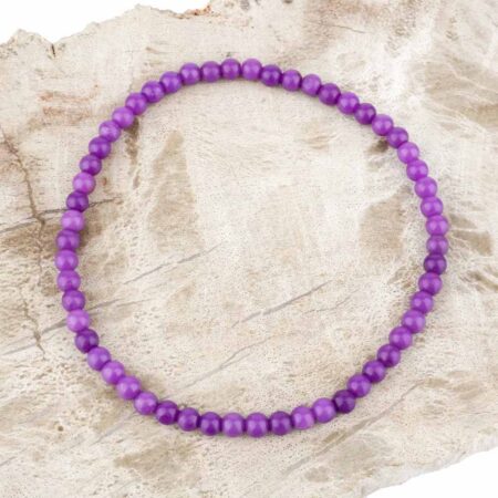 Phosphosiderit Ø 4 mm Kugel Armband flexibel und dehnbar in bester Qualität Edelsteine Heilsteine bei Wunderstein24