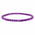 Phosphosiderit facettiertes Ø 3 mm Kugel | Perlen Armband flexibel und dehnbar Edelsteine Heilsteine bei Wunderstein24