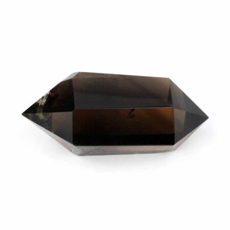 Rauchquarz Doppelender Länge 66 mm transparent aus Brasilien in bester Farbe Edelsteine Heilsteine bei Wunderstein24
