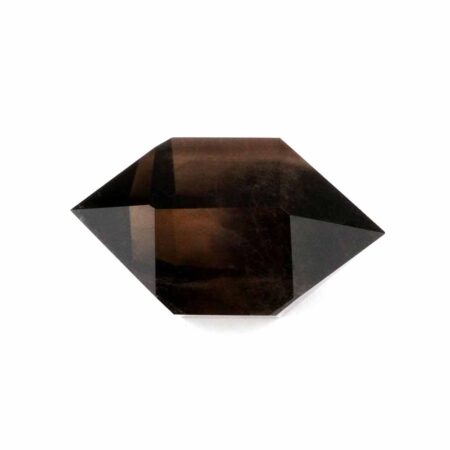 Rauchquarz Doppelender Länge 53 mm transparent aus Brasilien in bester Farbe Edelsteine Heilsteine bei Wunderstein24