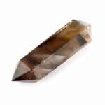 Rauchquarz Doppelender Länge 109 mm transparent aus Brasilien in bester Farbe Edelsteine Heilsteine bei Wunderstein24