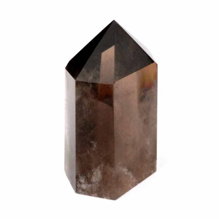 große Rauchquarz Spitze Höhe 73 mm aus Brasilien in sehr schöner Farbe Edelsteine Heilsteine bei Wunderstein24