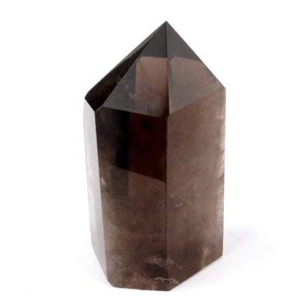 große Rauchquarz Spitze Höhe 79 mm aus Brasilien in sehr schöner Farbe Edelsteine Heilsteine bei Wunderstein24