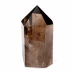 große Rauchquarz Spitze Höhe 82 mm aus Brasilien in sehr schöner Farbe Edelsteine Heilsteine bei Wunderstein24