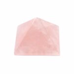 Rosenquarz Pyramide transparent in sehr schöner Farbe Edelsteine Heilsteine bei Wunderstein24
