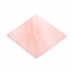 Rosenquarz Pyramide transparent in sehr schöner Farbe Edelsteine Heilsteine bei Wunderstein24