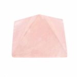 Rosenquarz Pyramide transparent in sehr schöner Farbe Edelsteine Heilsteine bei Wunderstein24
