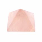 Rosenquarz Pyramide transparent in sehr schöner Farbe Edelsteine Heilsteine bei Wunderstein24