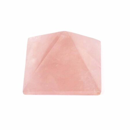 Rosenquarz Pyramide transparent in sehr schöner Farbe Edelsteine Heilsteine bei Wunderstein24