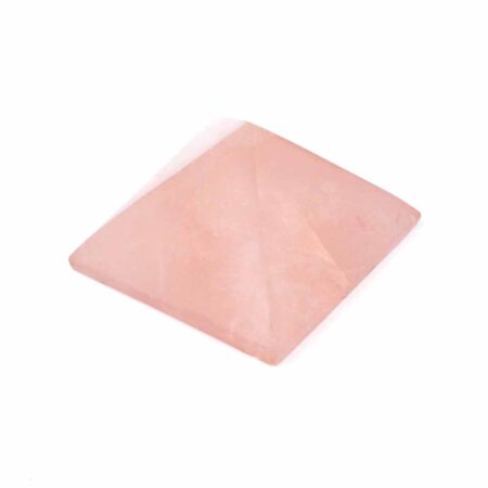 Rosenquarz Pyramide transparent in sehr schöner Farbe Edelsteine Heilsteine bei Wunderstein24