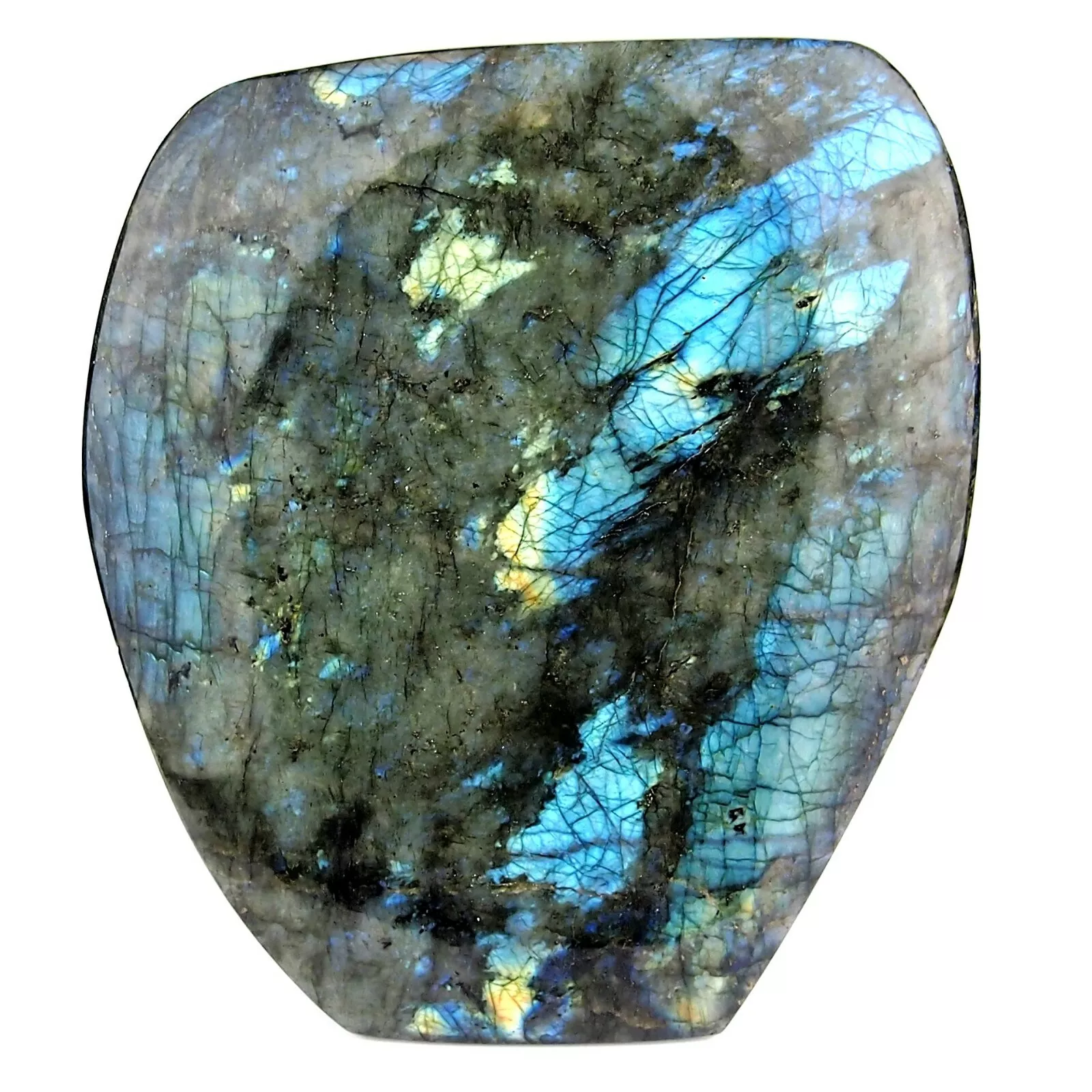 XXL Labradorit Freiform Höhe 250 mm poliert in einzigartiger Qualität und Farbe Edelsteine Heilsteine bei Wunderstein24 XXL Labradorit Freiform Höhe 250 mm poliert in einzigartiger Qualität und Farbe Edelsteine Heilsteine bei Wunderstein24