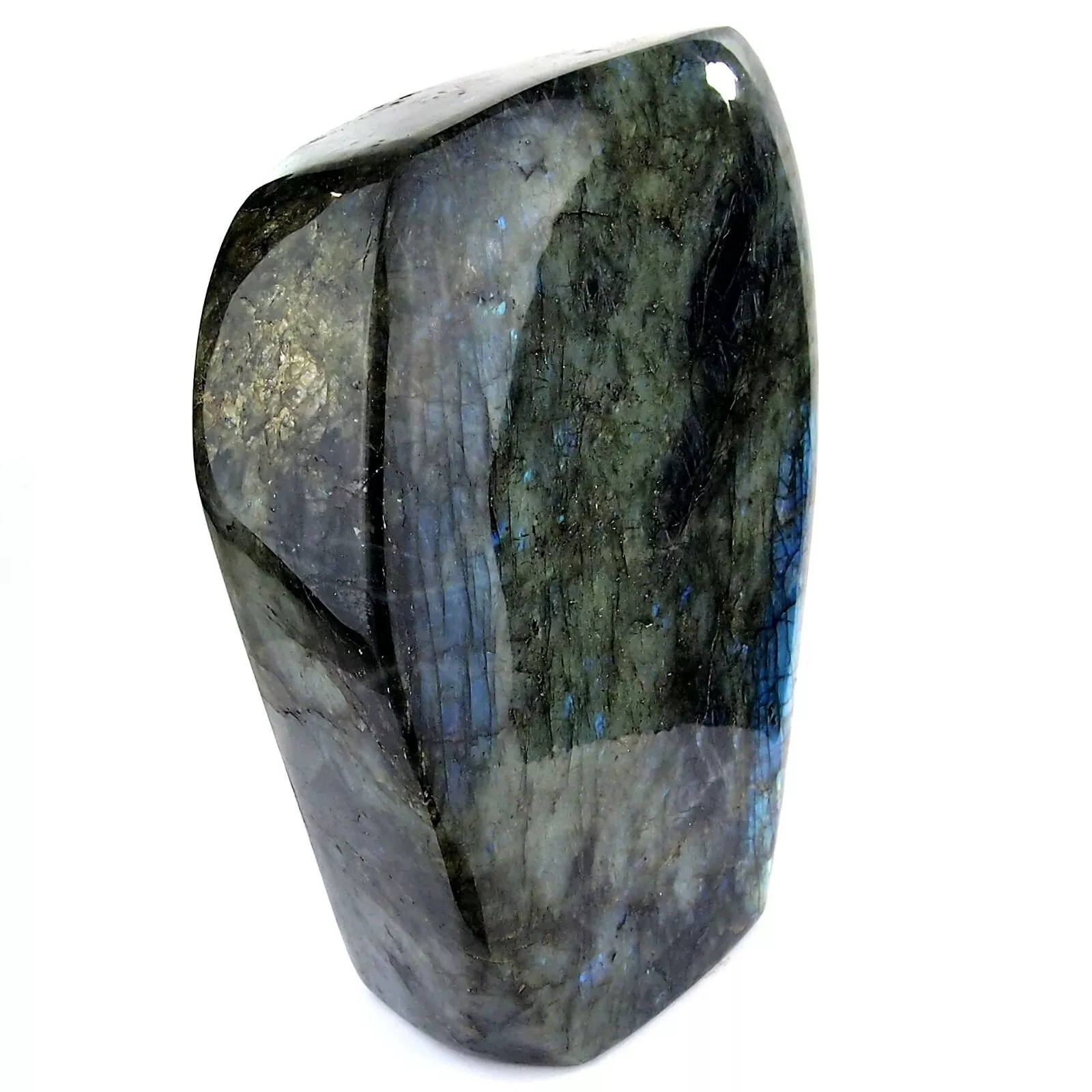 XXL Labradorit Freiform Höhe 250 mm poliert in einzigartiger Qualität und Farbe Edelsteine Heilsteine bei Wunderstein24 XXL Labradorit Freiform Höhe 250 mm poliert in einzigartiger Qualität und Farbe Edelsteine Heilsteine bei Wunderstein24