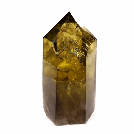XXL Natur Citrin Spitze Brasilien AA-Qualität Höhe 147 mm 1039 g Edelsteine Heilsteine bei Wunderstein24