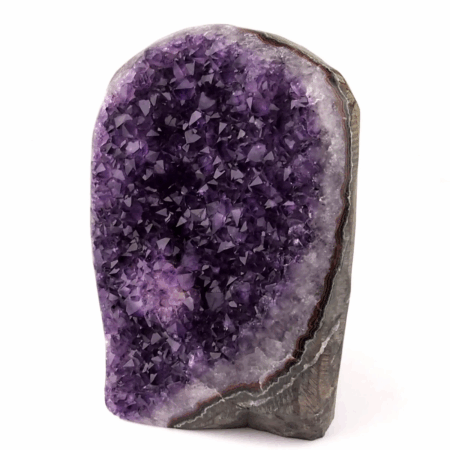 XXL Amethyst Druse AAA – Qualität Ø 212 mm / 3870 g Geode Stufe aus Uruguay Edelsteine Heilsteine bei Wunderstein24