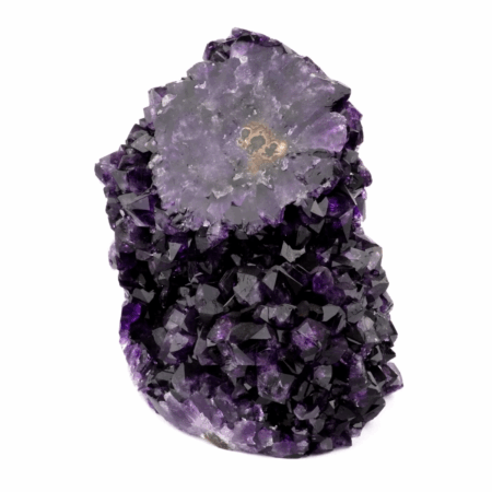 XXL Amethyst Stufe Uruguay AAA-Qualität Höhe 130 mm & Standfläche Beste Farbe Edelsteine Heilsteine bei Wunderstein24