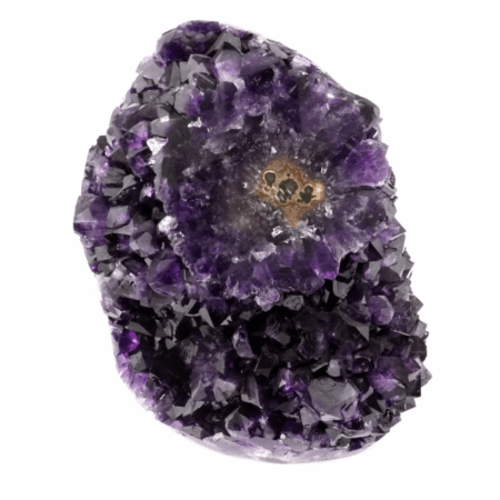 XXL Amethyst Stufe Uruguay AAA-Qualität Höhe 130 mm & Standfläche Beste Farbe Edelsteine Heilsteine bei Wunderstein24