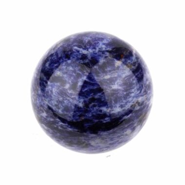 Sodalith Kugel Ø 51 mm aus Namibia in bester Farbe Edelsteine Heilsteine bei Wunderstein24