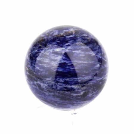 Sodalith Kugel Ø 50 mm aus Namibia in bester Farbe Edelsteine Heilsteine bei Wunderstein24