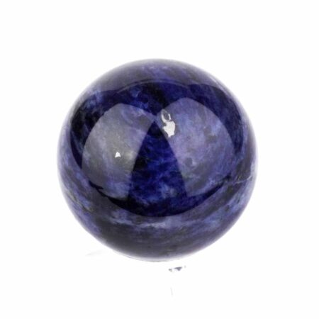 Sodalith Kugel Ø 50 mm aus Namibia in bester Farbe Edelsteine Heilsteine bei Wunderstein24