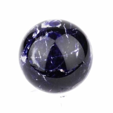 Sodalith Kugel Ø 51 mm aus Namibia in bester Farbe Edelsteine Heilsteine bei Wunderstein24