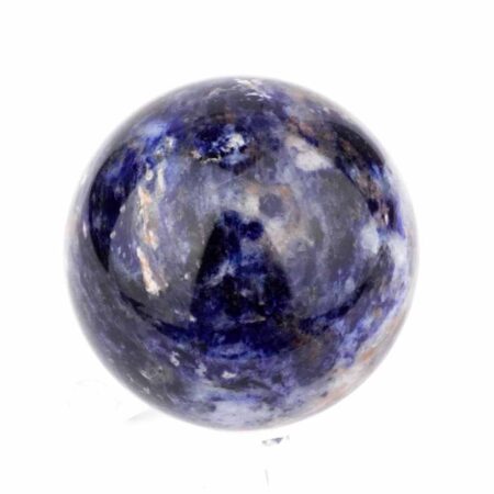 Sodalith Kugel Ø 55 mm aus Namibia in bester Farbe Edelsteine Heilsteine bei Wunderstein24