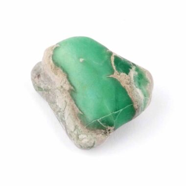 Variscit Handschmeichler | Trommelstein Ø 36 mm in Muttergestein Edelsteine Heilsteine bei Wunderstein24