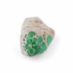Variscit Handschmeichler | Trommelstein Ø 31 mm in Muttergestein Edelsteine Heilsteine bei Wunderstein24