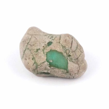 Variscit Handschmeichler | Trommelstein Ø 33 mm in Muttergestein Edelsteine Heilsteine bei Wunderstein24