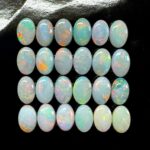 Opal Australien 8 x 5 x 1,8 mm Cabochon Tropfen in bester Qualität Edelsteine Heilsteine bei Wunderstein24