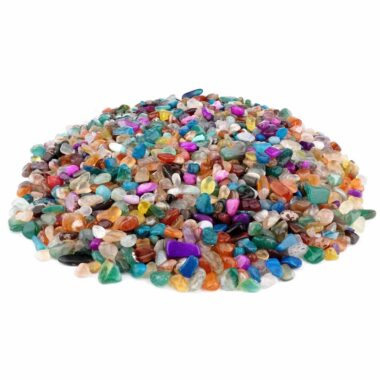 Achat Mix bunte Mischung Trommelsteine in 7 Farben Ø 7 – 12 mm Edelsteine Heilsteine bei Wunderstein24