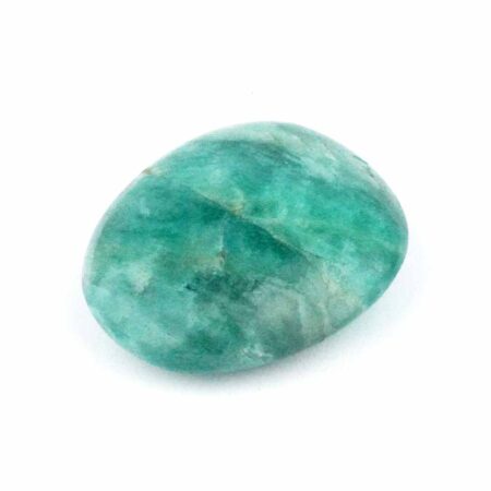 Amazonit Handschmeichler Madagaskar Ø 54 mm wunderschöne Farbe Edelsteine Heilsteine bei Wunderstein24