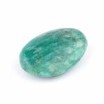 Amazonit Handschmeichler Madagaskar Ø 49 mm wunderschöne Farbe Edelsteine Heilsteine bei Wunderstein24