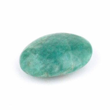 Amazonit Handschmeichler Madagaskar Ø 50 mm schöne Farbe Edelsteine Heilsteine bei Wunderstein24