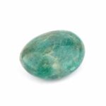 Amazonit Handschmeichler Madagaskar Ø 53 mm schöne Farbe Edelsteine Heilsteine bei Wunderstein24