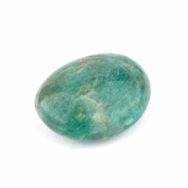 Amazonit Handschmeichler Madagaskar Ø 49 mm schöne Farbe Edelsteine Heilsteine bei Wunderstein24