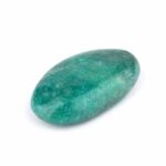 Amazonit Handschmeichler Madagaskar Ø 53 mm schöne Farbe Edelsteine Heilsteine bei Wunderstein24