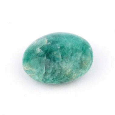 Amazonit Handschmeichler Madagaskar Ø 45 mm schöne Farbe Edelsteine Heilsteine bei Wunderstein24