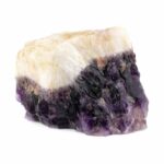 großer Amethyst Rohstein dunkel Ø ca. 115 mm aus Deutschland | Erzgebirge Edelsteine Heilsteine bei Wunderstein24